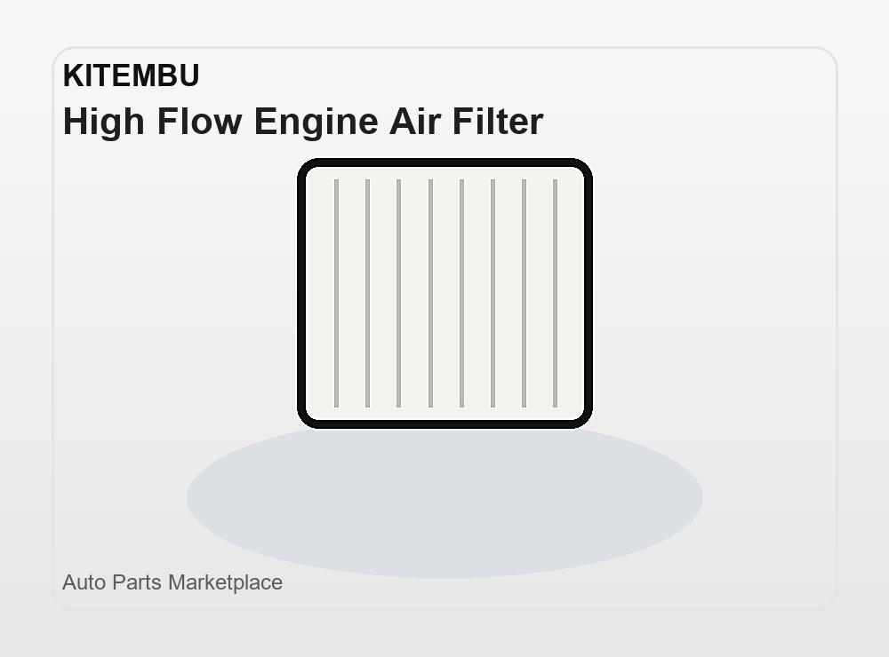 High Flow Engine Air Filter